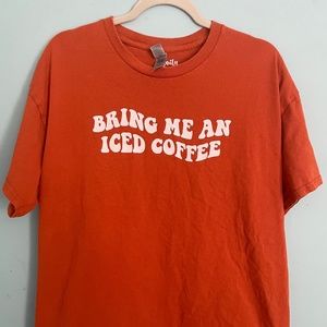 Bring me an iced coffee tee